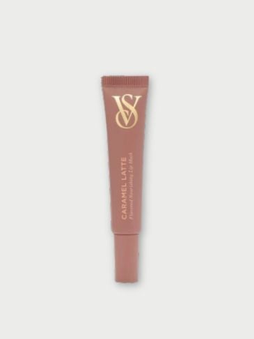 Victoria's Secret Flavored Nourishing Lip Mask tube on a light grey background